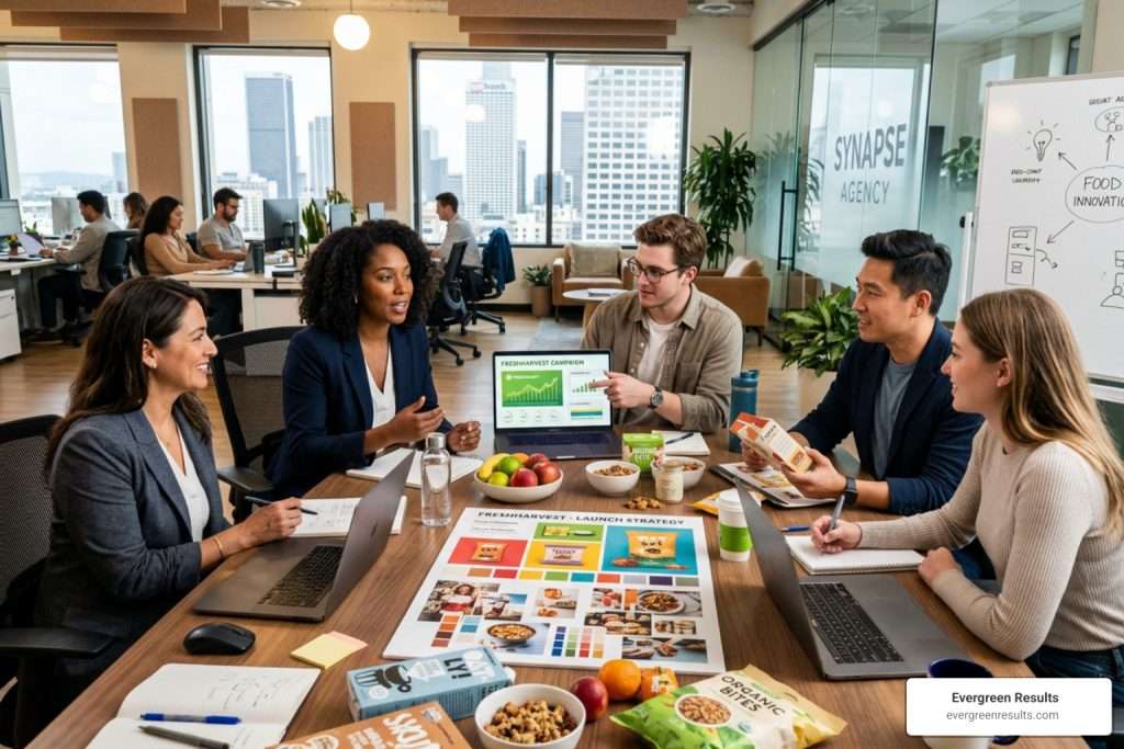 food brand marketing agency
